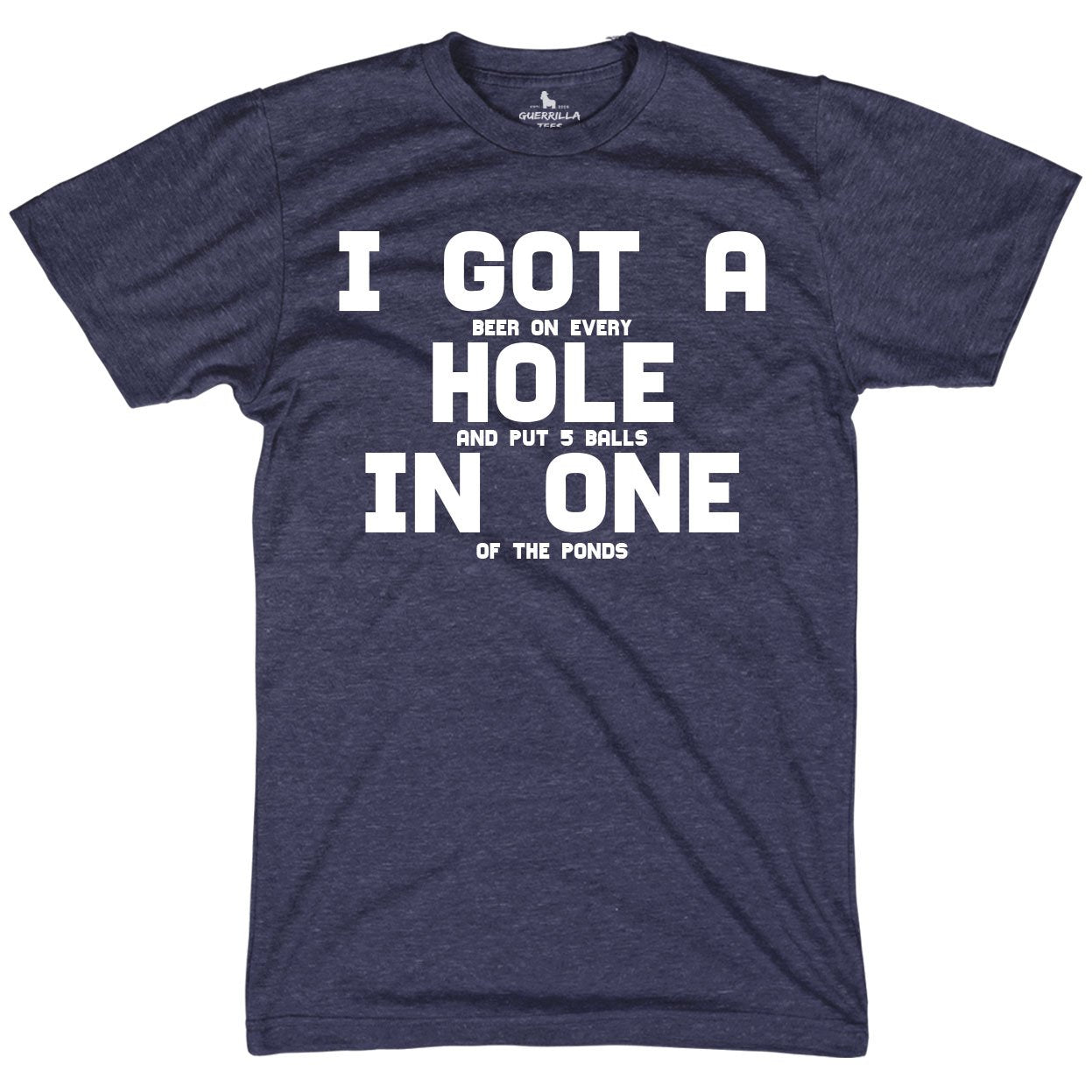 there is a hole t-shirt-