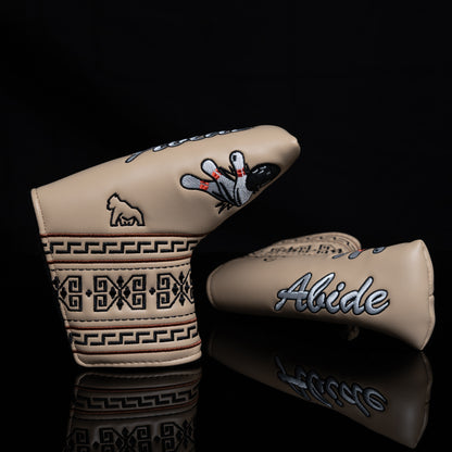 Dude Abides Blade Putter Cover