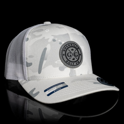 White Multicam Snapback