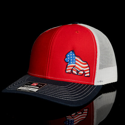 American Flag Gorilla Hat