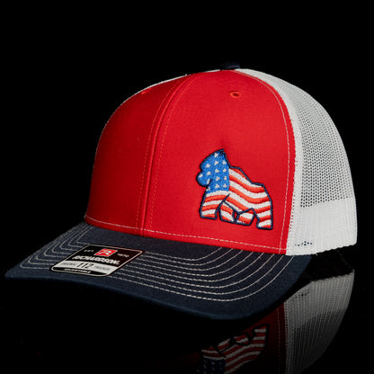 American Flag Gorilla Hat