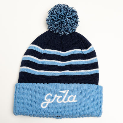 GRLA Pom Beanie