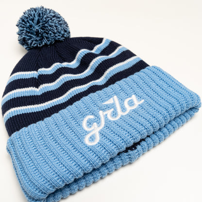 GRLA Pom Beanie