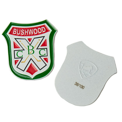 Bushwood Enamel Marker