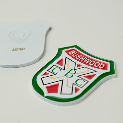 Bushwood Enamel Marker