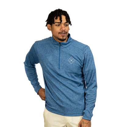 Blue Heather Long Sleeve